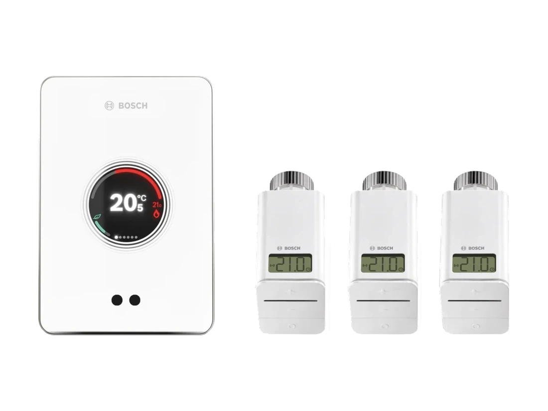 Bosch EasyControl set CT200 sa 3 radijatorska termostata, bijela